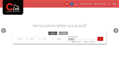 Desktop Screenshot of cimimoveis.com